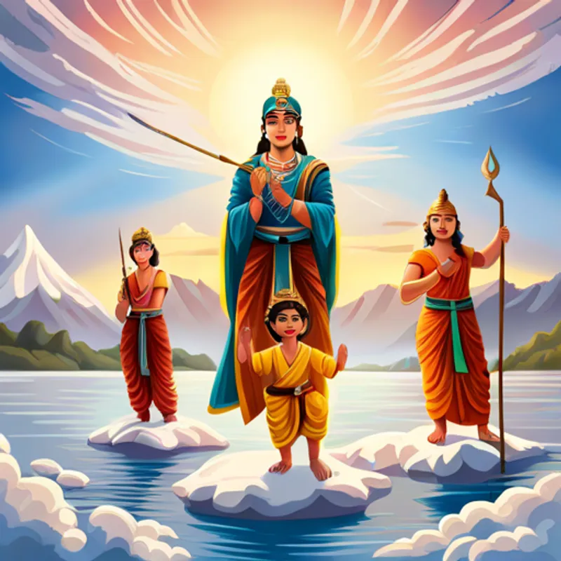 Conclusion of the story about the avatars of Lord Vishnu