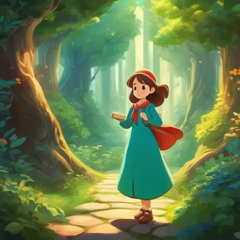 Introduction to the main character, setting, and her decision to explore the Enchanted Forest.