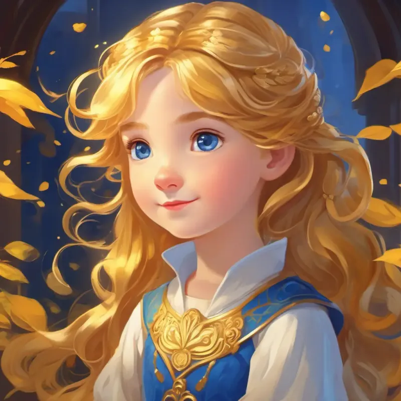 Introduction to Golden hair, blue eyes, kind-hearted, her kingdom, and family.