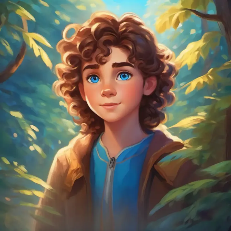 In the magical land of Shiloh, Curly brown hair, bright blue eyes receives an important message from the Spirit.