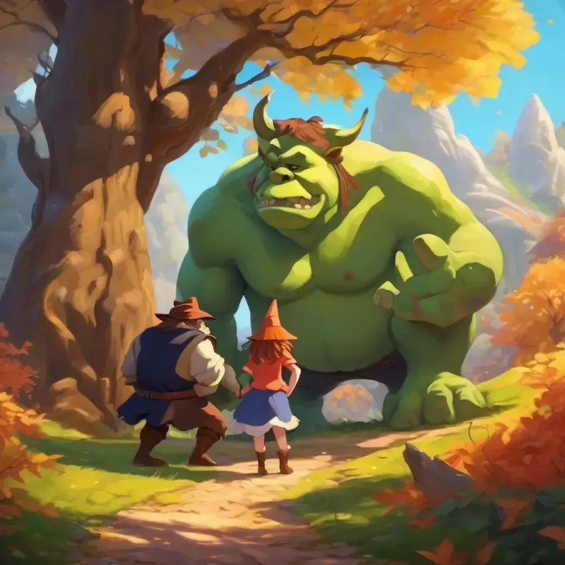 Stronger friendship between witch and ogre.