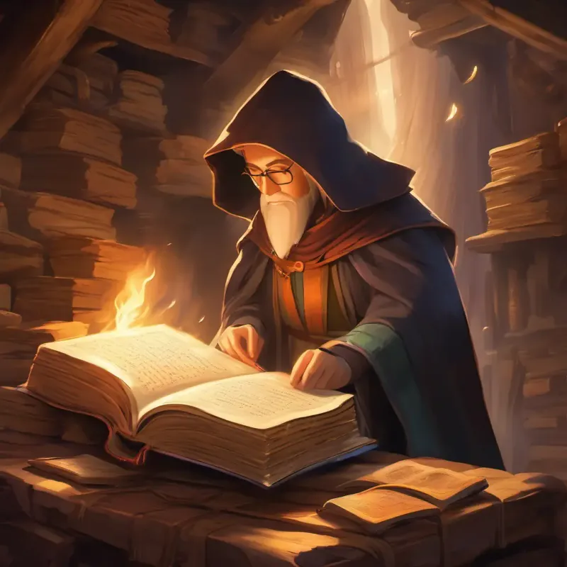 Ancient texts, a revealing note, cloak's mysterious power