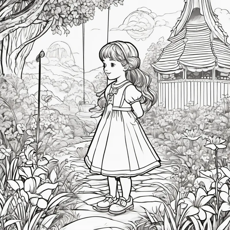 Once upon a time in a faraway land, there lived a curious little girl named Lily. Lily was full of energy and always wanted to be at the front of the line, whether it was for a delicious treat or a fun game. However, there was one lesson Lily had yet to learn – the importance of patience and waiting for her turn. One sunny day, Lily's mother took her to the enchanting Rainbow Park. As they arrived, Lily's eyes widened with excitement. The park was a magical place with colorful flowers, towering slides, and swings that seemed to touch the sky.