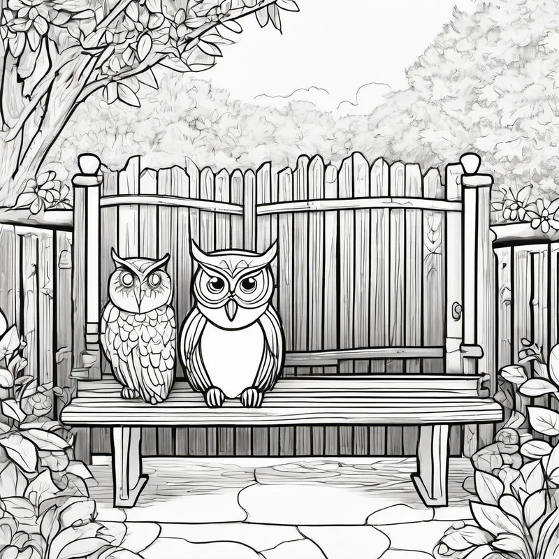 Not fully understanding the concept, Lily grumbled but reluctantly agreed to wait. As she sat on the bench near the swings, she watched as the other children played joyfully together. A wise old owl who lived in the park noticed Lily sitting alone and perched on a nearby branch. With a gentle voice, the owl asked, "Why the long face, little one?"