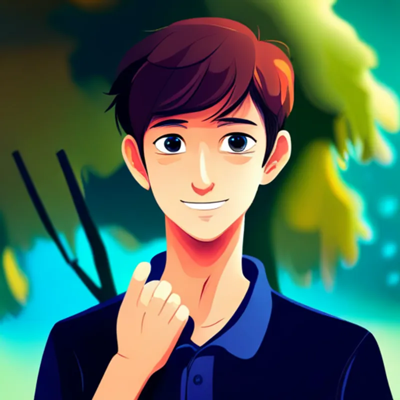 16-year-old with kind eyes and a warm smile invites New student with a shy demeanor and bright eyes to join his group of friends