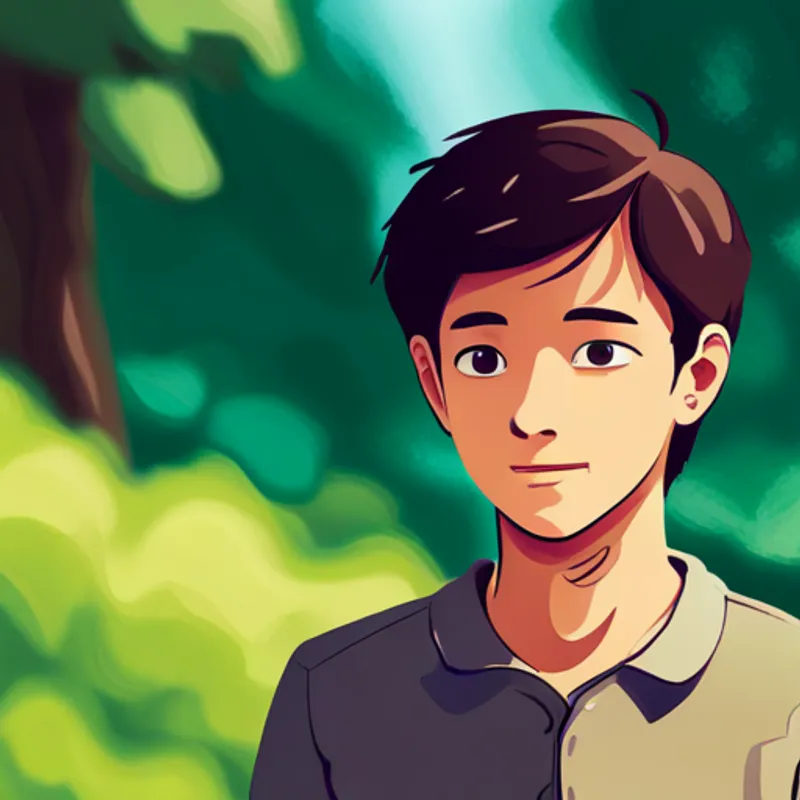 16-year-old with kind eyes and a warm smile carries empathy with him throughout his life