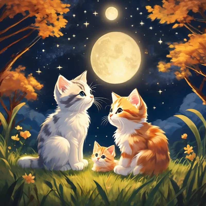 First kittens are born under the stars