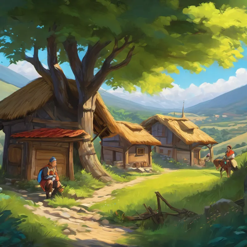 Without hesitation, Barış gathered his courage and agreed to help. Ela granted him a special gift, a glowing necklace that would give him strength and protect him in his mission. With this newfound power, Barış returned to his village, ready to face whatever lay ahead. Word of Barış's mission spread quickly throughout the village, and everyone came together to help him. The villagers built sturdy shelters and secured their belongings, preparing for the impending storm. Barış's family stood by him, encouraging him every step of the way.