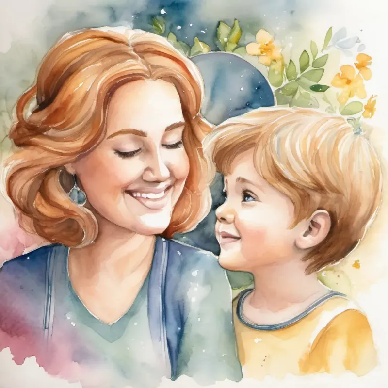 Adele is a kind-hearted girl with a magical mirror and Angelo is Adele's son who learns to love himself through his mom's journey smiling, surrounded by a world full of love and acceptance.