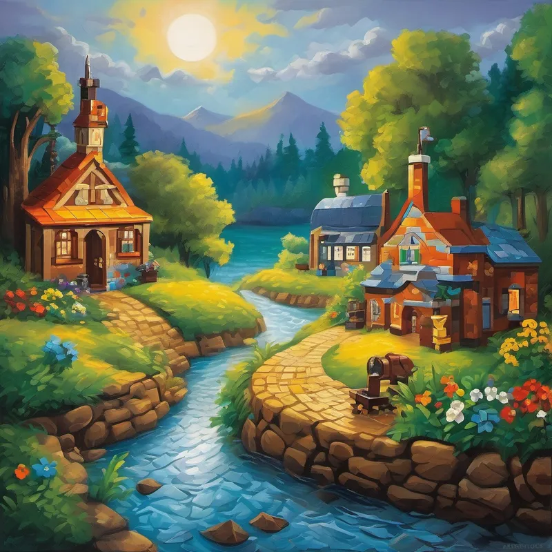 From that day on, Charlie became known as the bravest and most confident boy in the entire town. People would often come to him, seeking advice and marveling at his incredible Lego creations. And whenever Charlie looked back at his old self, he realized that believing in himself was the key to unlocking his true potential and making his dreams come true. And so, dear little one, as you close your eyes, remember the fantastic tale of Charlie and the magical journey that helped him find confidence. Just like Charlie, always believe in yourself, embrace your passions, and never forget that you are capable of amazing things. Tomorrow is a new day, full of adventures just waiting for you to explore. Sleep tight, dream big, and wake up ready to shine like the brightest star in the sky! Goodnight!