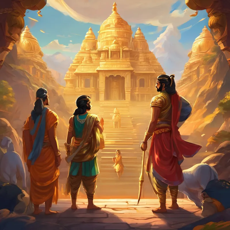 The Mahabharat teaches us important lessons about the consequences of our actions and the power of goodness. It reminds us to always stand up for what is right, even in the face of adversity. It also teaches us the value of friendship, honesty, and courage. And as the story comes to a close, we find ourselves inspired by the bravery and wisdom of the Pandavas. So, my dear little one, remember the story of Mahabharat and let it guide you to become a compassionate and just individual.