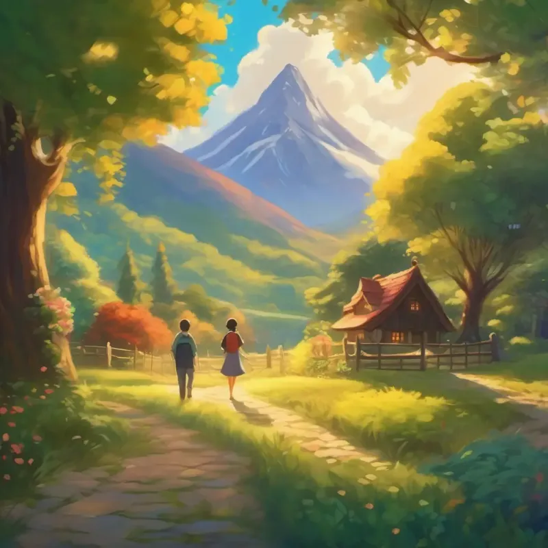 Happy ending with kindness and dreams, heartwarming and joyful