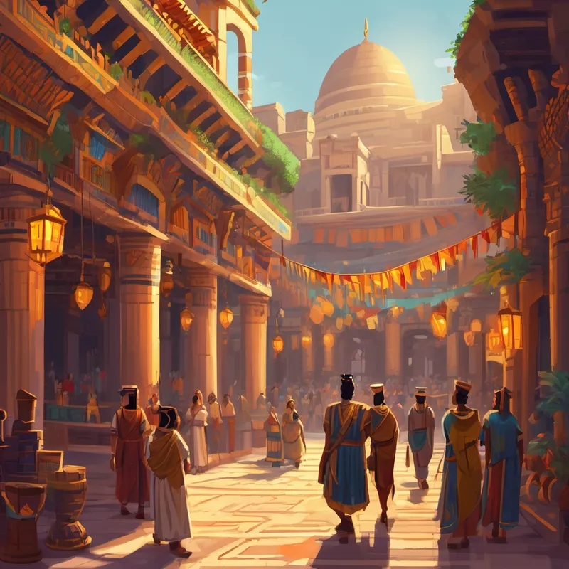 Curiosity consumed the siblings, and they couldn't resist the desire to try it out. With a rush of excitement and a flick of the dial, they found themselves transported back in time, standing in a bustling ancient marketplace. Amazed, they recognized the marketplace as the remnants of what would become a magnificent Egyptian city. Stumbling upon a papyrus vendor, they gave him their modern-day pocket flashlight, unknowingly introducing new technology to an ancient world. Their adventures only grew more unpredictable as they traveled further in time. In medieval Europe, they caught the attention of an infamous queen by accidentally revealing modern-day dance moves during a royal celebration. The monarch was so enchanted by their acrobatic moves that she declared an annual festival to celebrate their newfound dance style.