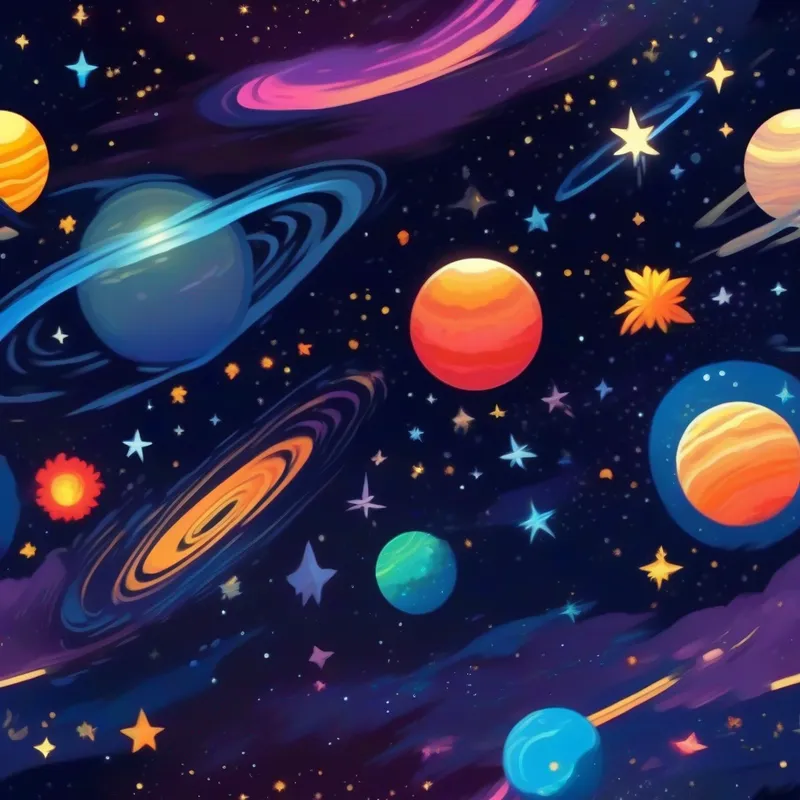 Glimmers of stars and planets