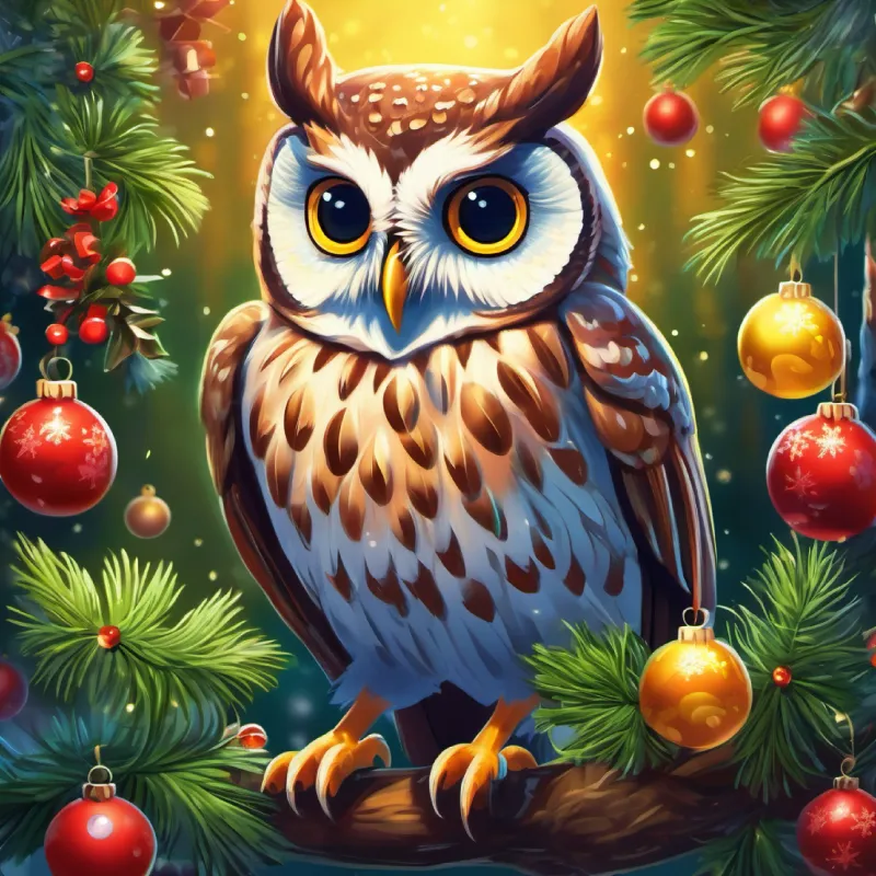 An owl tells them about a magic herb.