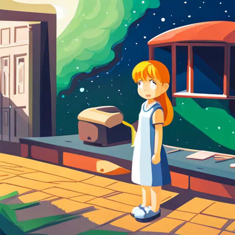 Lily looking tired and asking Twinkle to take her home