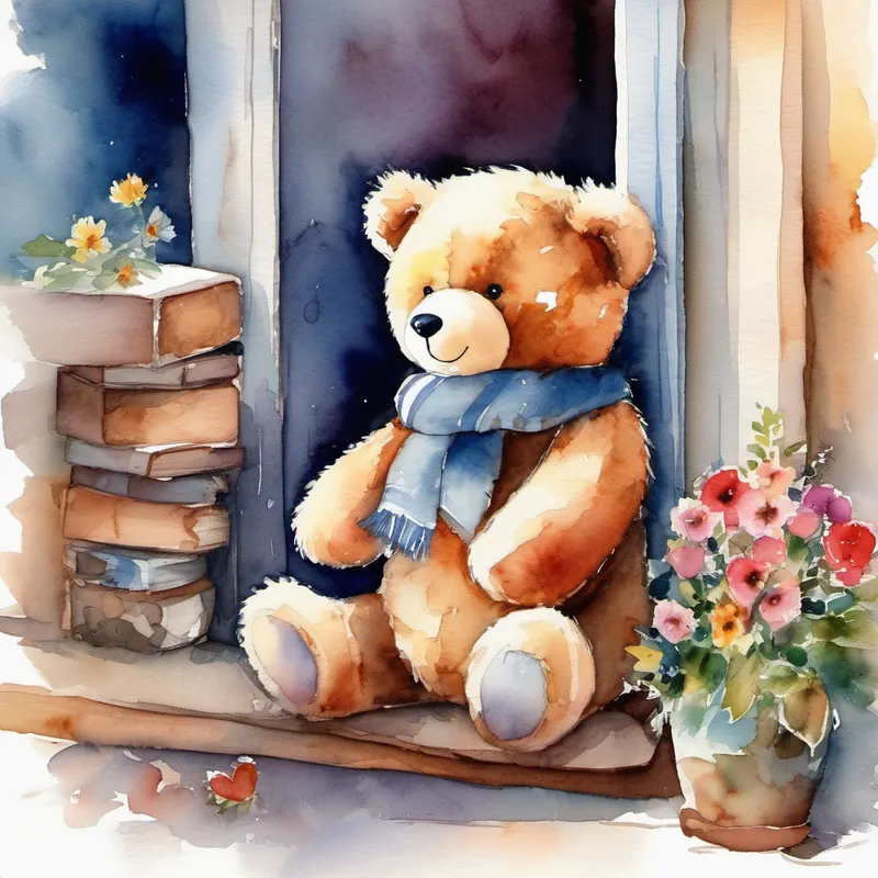 In a cozy little corner, there was Lovey the Teddy Bear,
With fur so soft and cuddly, spreading love everywhere. Lovey had a heart so big, filled with love so true,
Ready to give hugs and kisses to me and you.