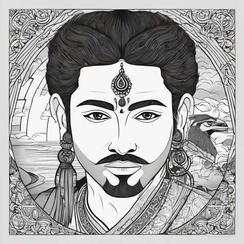 On his journey, Kalki faced many trials. One such challenge was a tribe of fierce warriors who had grown accustomed to solving conflicts through violence. Kalki approached their leader, Surya, with kindness and asked if there was a better way to resolve their disagreements. Surya, curious yet skeptical, agreed to listen to Kalki. With his peaceful presence and gentle words, Kalki convinced Surya and his warriors to start a dialogue instead of resorting to battles. They learned to communicate their concerns, listen with empathy, and find common ground. Slowly but surely, peace began to blossom, transforming not only the warriors but the entire tribe and the land they dwelled upon.