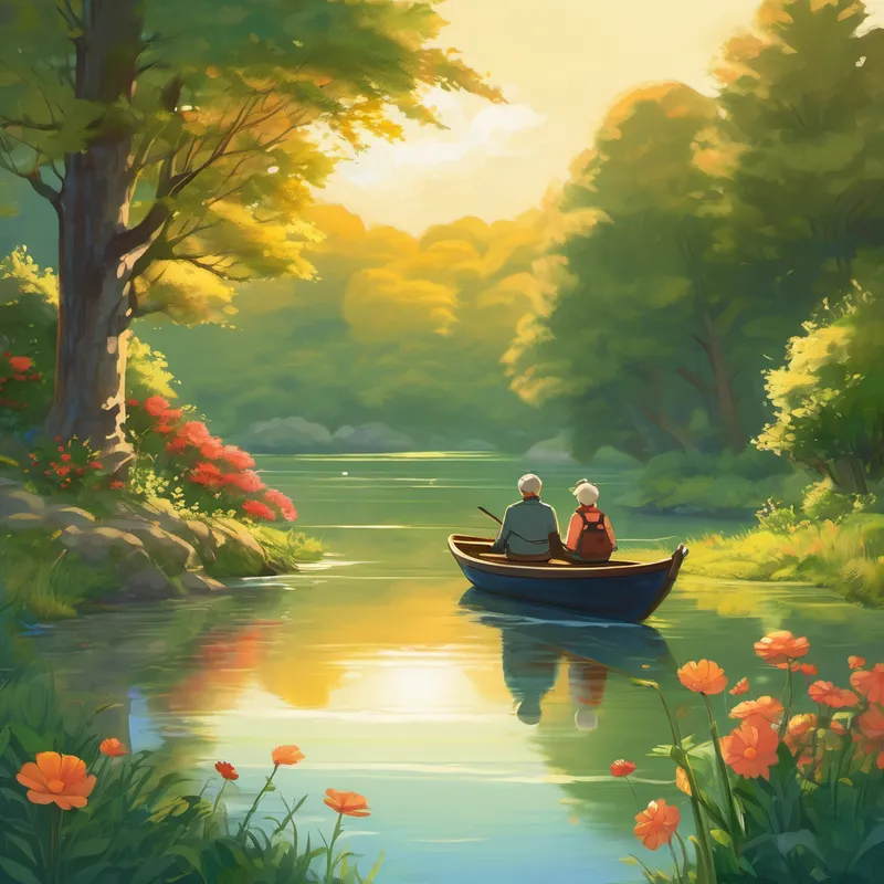 With a renewed sense of wonder, Ken left the tranquil lake and retraced his steps back home. The journey may have ended, but Ken knew that the longing for gentleness would forever be a part of his spirit. From that day forward, Ken shared his gentle wisdom with others. He nurtured the flowers in their gardens with love, listened attentively to those who needed an ear, and smiled warmly at strangers passing by. In these simple acts of kindness, Ken brought more gentleness into the lives of everyone he met.