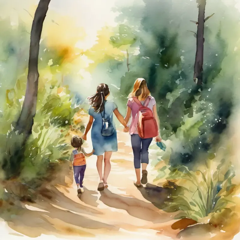 Emma and Nessa escape, start journey to find families.