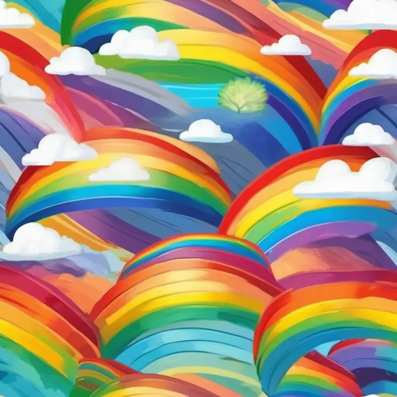 Next three stripes of the rainbow and their meanings.