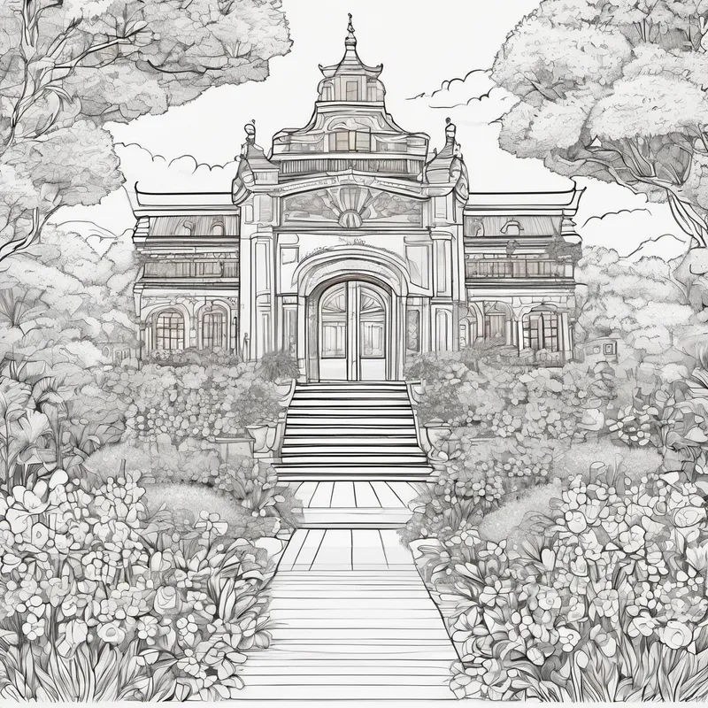 Colorful flowers decorating the whole wedding venue