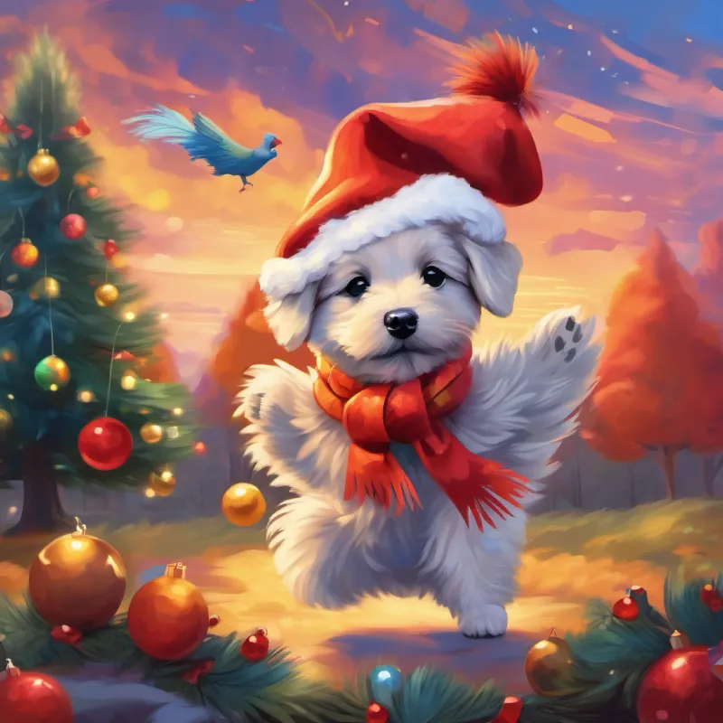 Change in weather affects the puppy, causing Colorful turkey with a flair for dancing and a kind heart to think of a solution.