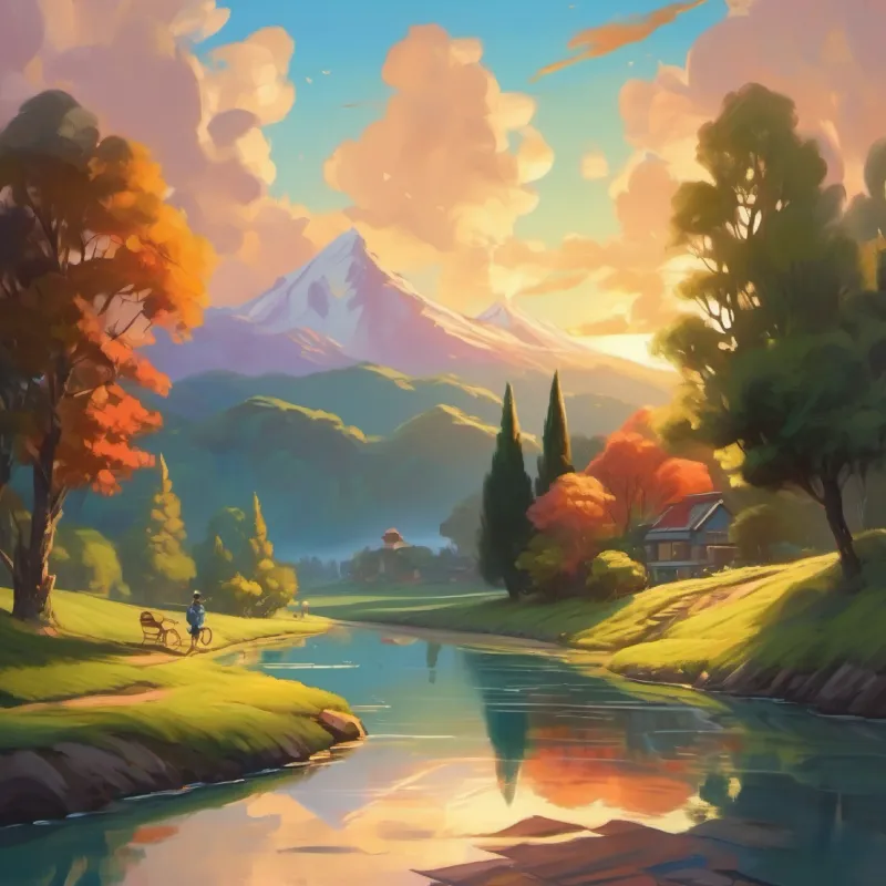 Feeling joy, reflection, satisfaction