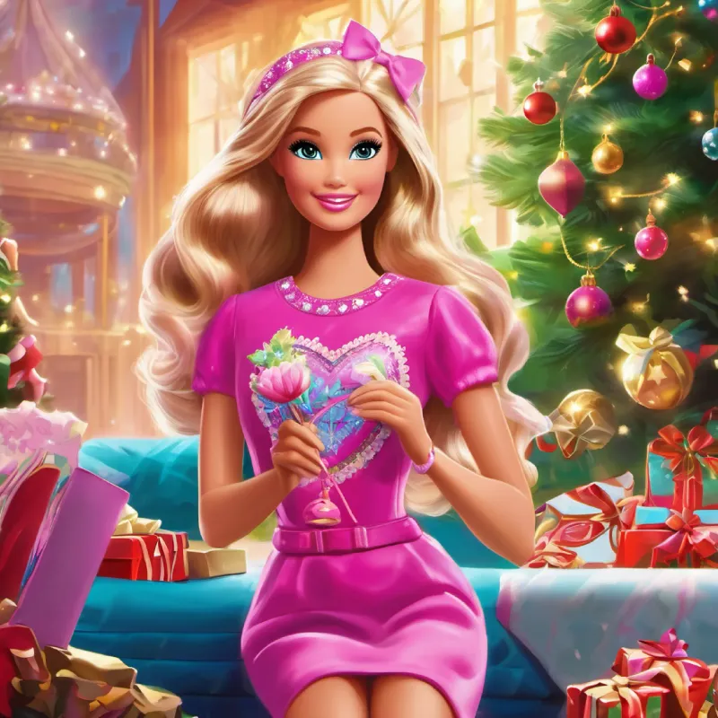 Barbie woke up the next morning, inspired by her magical adventure. She realized that the real magic was not in a faraway land but in the love, kindness, and dreams we share with those around us. From that day forward, Barbie became a source of joy for everyone in her town, spreading the magic of kindness and dreams to all. And so, her enchanting journey continued, reminding everyone that a little magic and a lot of love can make the world a truly extraordinary place.