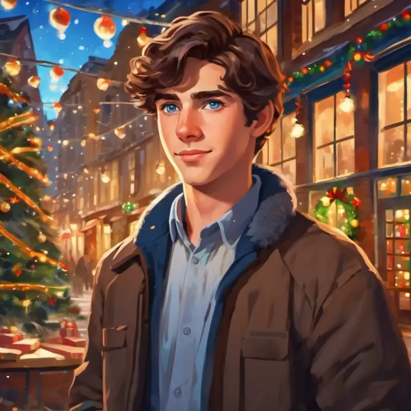 Young, determined college student with brown hair and blue eyes's recognition and success after the filming