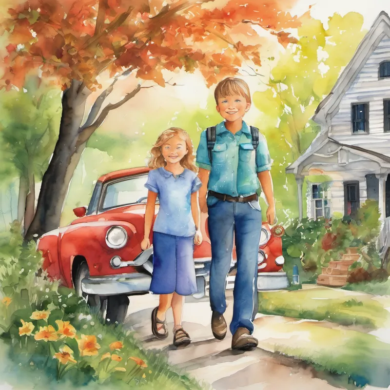 Once upon a time in the peaceful town of Meadowbrook, there lived two best friends named Jamie and Lynn. Since their first meeting in kindergarten, Jamie and Lynn had been inseparable. They loved spending time together, exploring the beautiful surroundings of their town, and sharing countless adventures. However, unbeknownst to most, Jamie and Lynn carried a heavy burden that no child should ever have to endure - they both suffered from Post-Traumatic Stress Disorder, or PTSD. Jamie's trauma stemmed from a car accident they had witnessed while walking home from school, while Lynn's trauma was the result of a terrifying experience during a severe thunderstorm.
