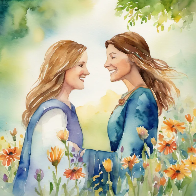 And so, with a renewed sense of hope and an unshakable bond, Jamie and Lynn set off into the world, ready to face whatever challenges lay ahead. For they knew that as long as they had each other, they could conquer anything, helping one another and helping the world heal one step at a time.