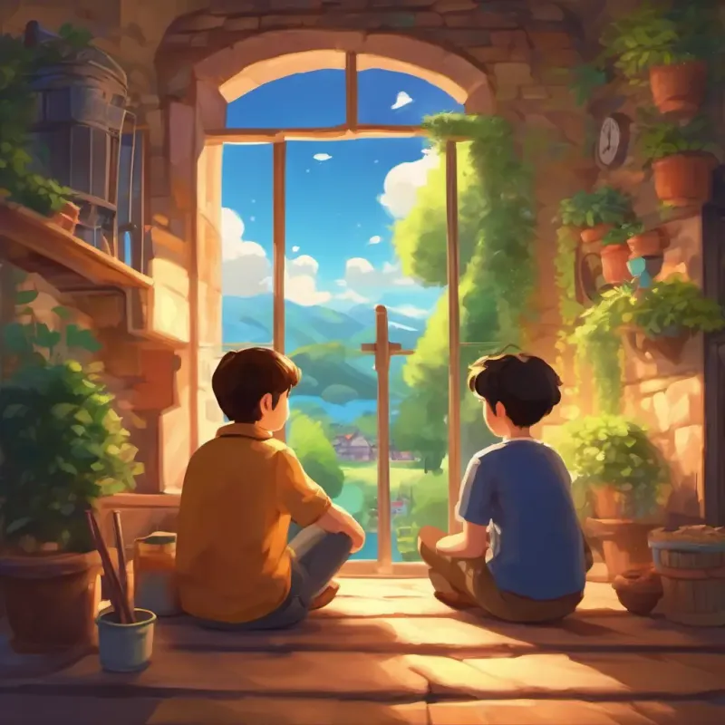 Bonding time, sharing stories.