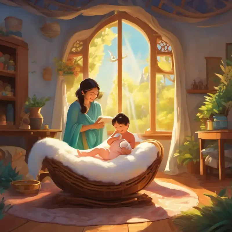 The birth of baby Aarav, bringing joy to the family