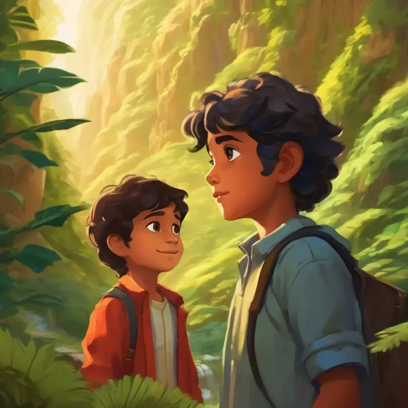 Aarav growing up with features of both his parents