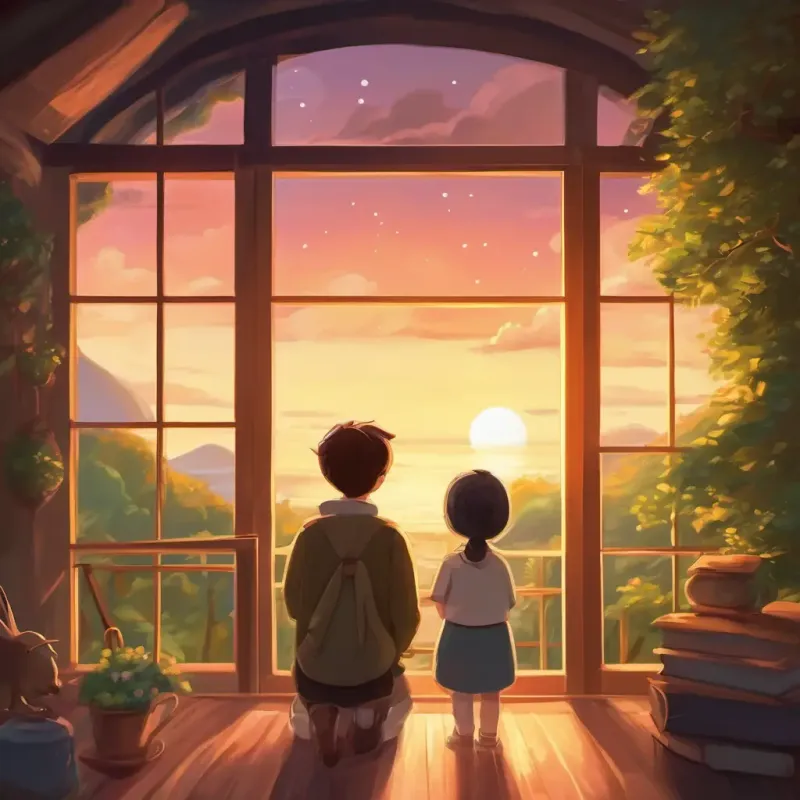 Final farewell and wishing sweet dreams to the young listeners