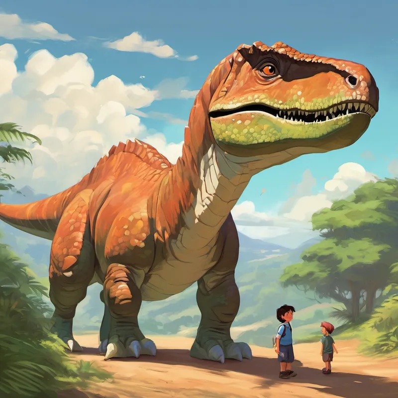 Max's curiosity piqued instantly, and he urged his father to tell him more about this amazing dinosaur. His father smiled warmly and began, "Darryl was a remarkable dinosaur who lived long, long ago. He was not the biggest, nor the strongest dinosaur, but he had something very special – confidence." Max was puzzled. "But Papa, what is confidence?"