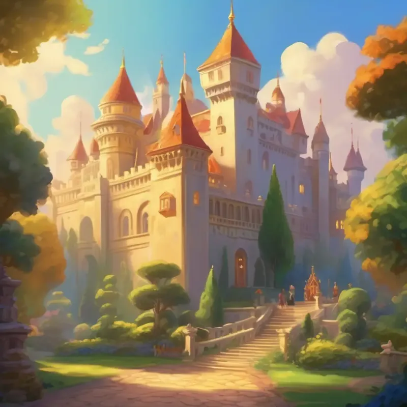 Introduction to the royal family and setting of the story, in the grand castle of Wondertopia.