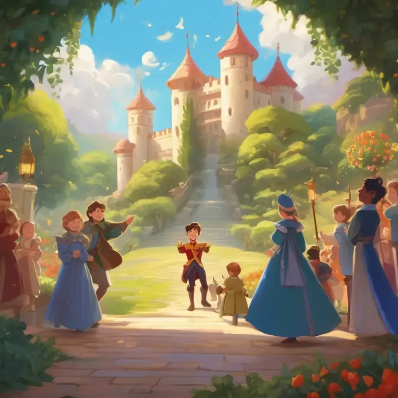 Introduction of the new prince named Henry, and the joyous celebration throughout the kingdom.