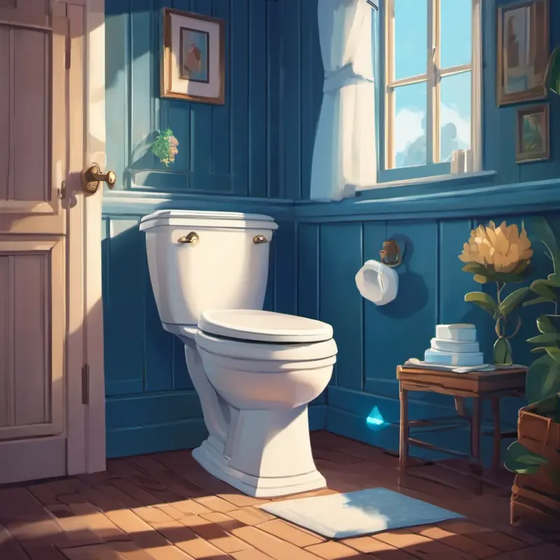 Brave skibidi toilet with a clean, shining white exterior and sparkling blue eyes's newfound legendary status and the cameramen's newfound respect for Brave skibidi toilet with a clean, shining white exterior and sparkling blue eyes and the bathroom.