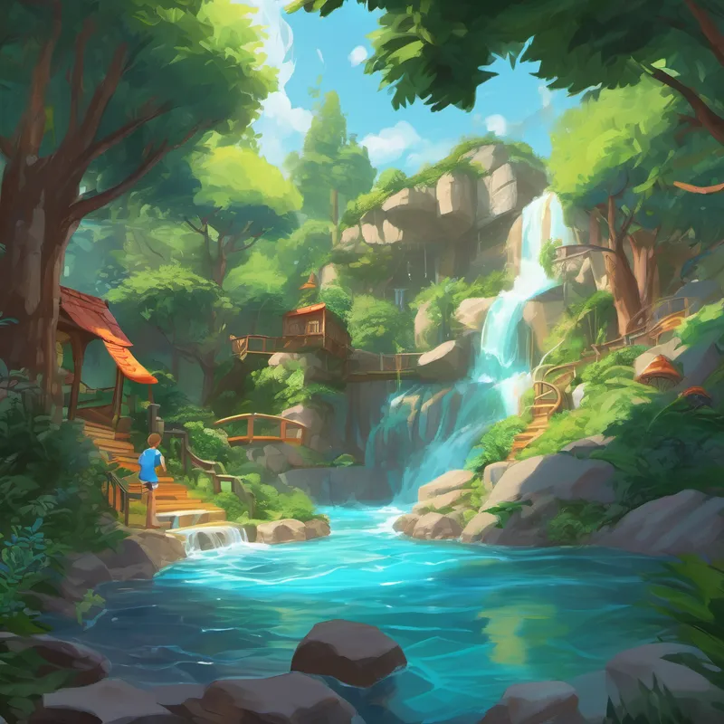 As he assembled his creation, Chase couldn't help but imagine what it would feel like to ride his water slides, dive into swirling pools, and race down exciting waterfalls right in his own backyard. His heart raced with a mix of anticipation and joy. Finally, after a few hours of tirelessly constructing his waterpark, it was time for the grand opening. Chase turned on the water, and a rush of cool, refreshing liquid surged through the pipes. He watched in awe as the water traveled through different paths, creating a mesmerizing display of fluid dynamics.