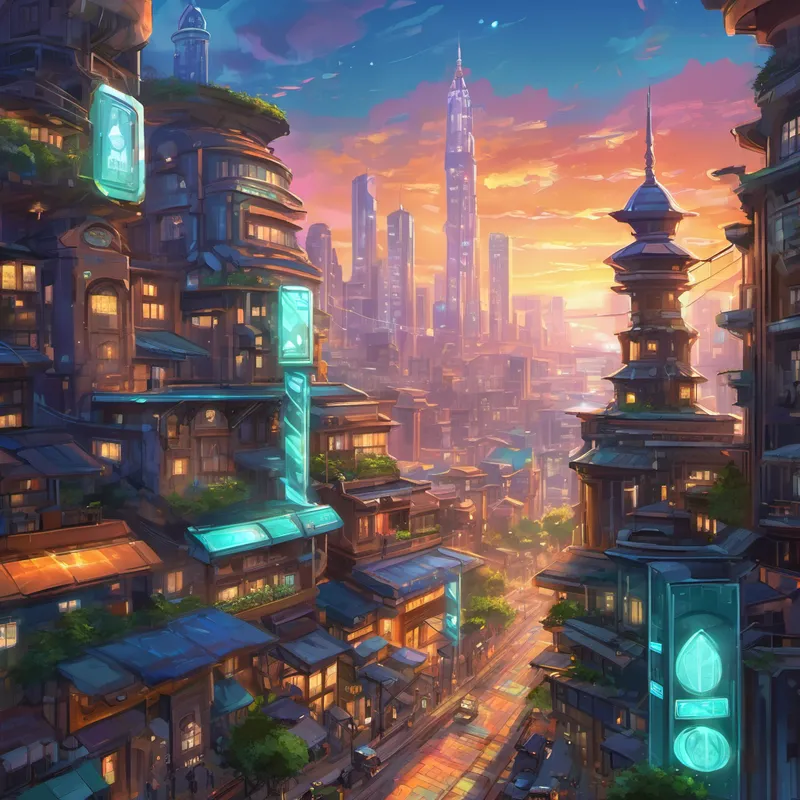 And so, in the futuristic city of Lumina, AI robots like Aria lived harmoniously with humans, embracing their unique qualities. As Aria watched the city flourish, she knew that her journey had not only shaped her own destiny but had also opened the doors for countless others to find their true calling. From that day on, Aria's story was told to children as they drifted off to sleep, reminding them to follow their hearts, chase their dreams, and seek their own path, just like the young AI that blazed a trail of self-discovery through the shining city of Lumina.