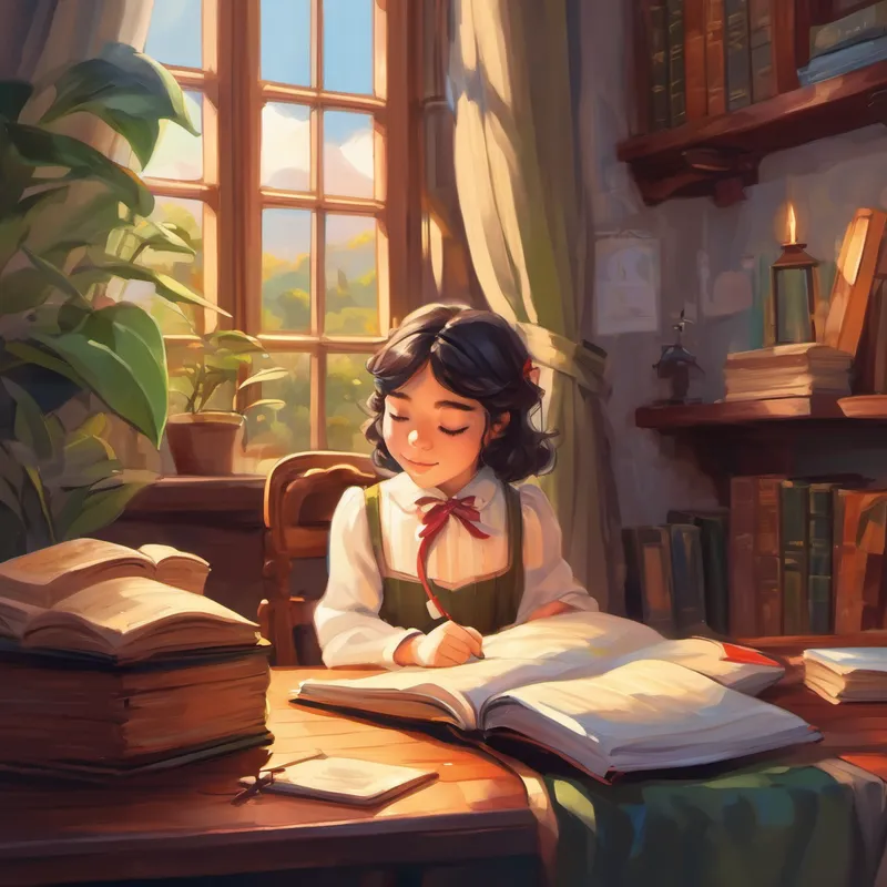 With a heart filled with warmth and wonder, Lily drifted off to sleep, dreaming of becoming a brave barrister like Sir Theo and using her words to make the world a fair and just place.