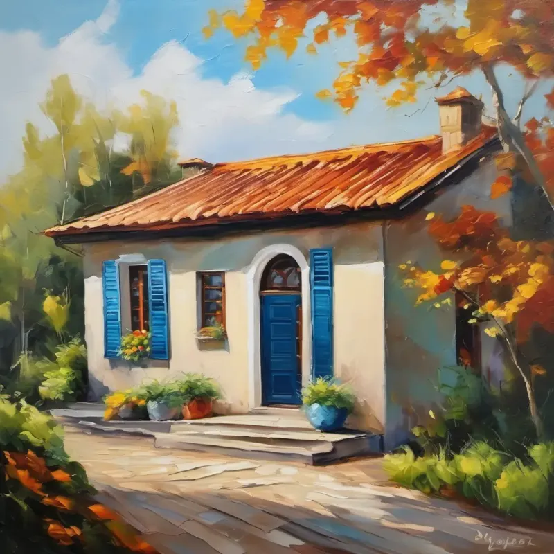 Old houses have history, and New houses with flat roofs and big windows, modern-looking have possibilities. Every house is special!