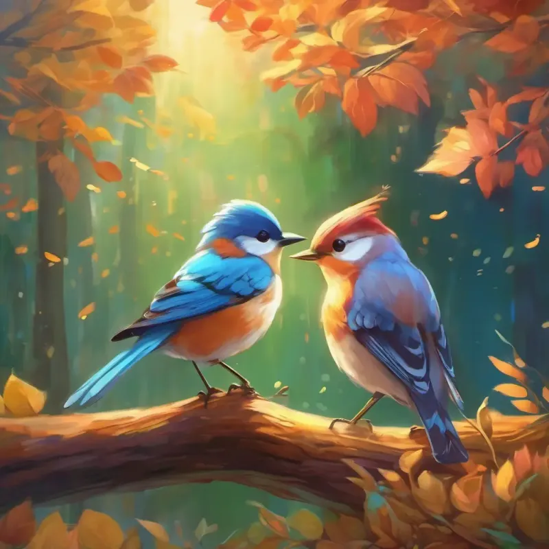 Bird's gratitude, forging a new friendship.