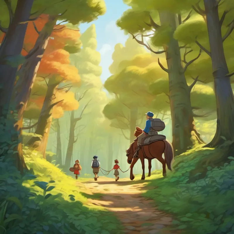 Setting off on an adventure through the Whispering Woods