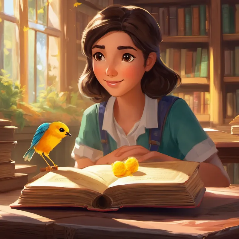One sunny afternoon, Lara found a dusty old book at the library. The book was called "The Legend of the Golden Birdie." As Lara flipped through its pages, she discovered an enchanting tale about a magical badminton birdie that could grant any wish to the person who rightly deserved it. Excitement filled Lara's eyes, and her heart became determined to find this legendary Golden Birdie. She thought about all the wonderful things she could wish for - like an amazing badminton racket or even a pair of magical wings to help her fly like a bird while playing her favorite sport.
