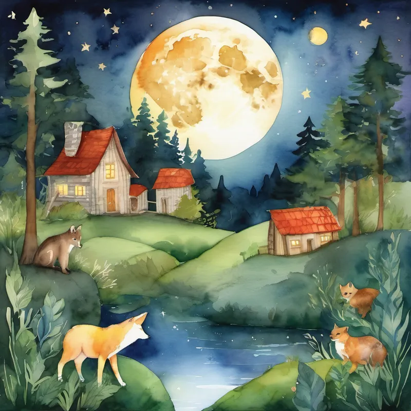 And so, as the moon shone high above the forest, Felix's bedtime stories continued to inspire and unite all the animals in their journey towards a more inclusive and loving community. The end.