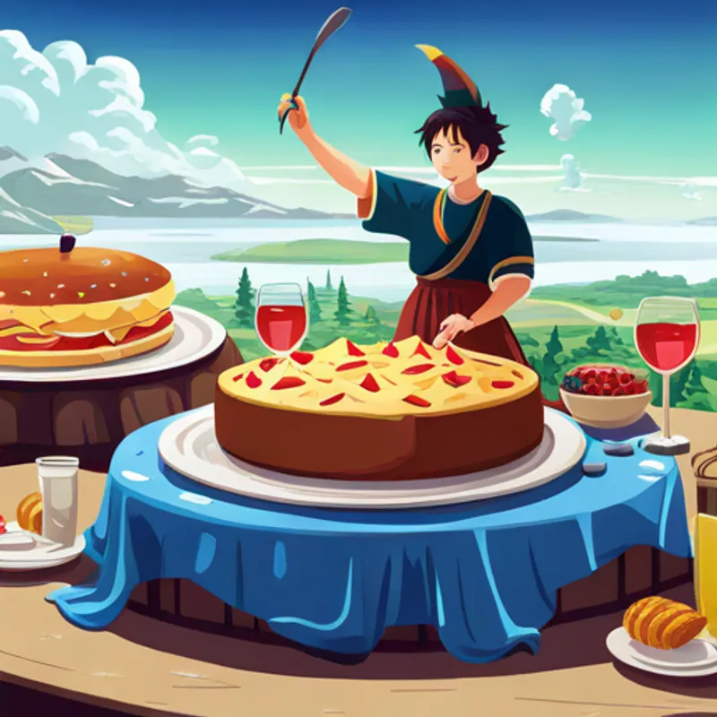 Celebrating with a magical feast