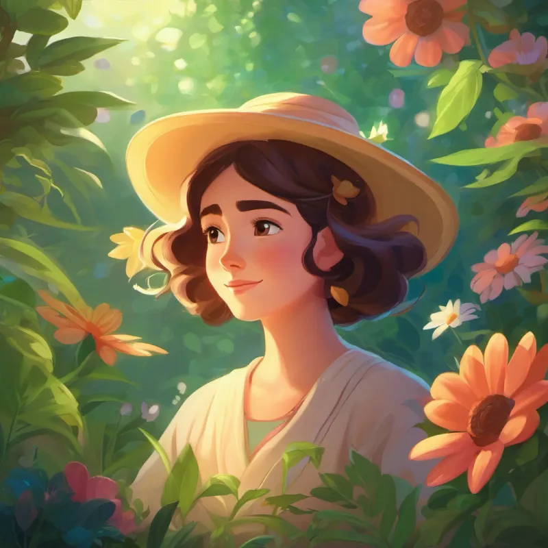 Introduction of Flora, her goal to make friends happy.